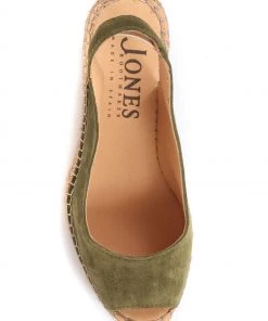 Jones Bootmaker Green Rosanna Slingback Wedges -Jones Bootmaker Sales unnamed file 2747 scaled