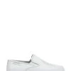 Jones Bootmaker White Aoife Ladies Leather Slip-On Trainers