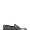 Jones Bootmaker Black King Bird Leather Ladies Penny Loafers