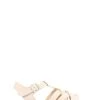 Jones Bootmaker Lyla Nude Flat Leather Sandals