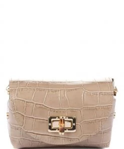 Jones Bootmaker Ladies Brown Salomia Leather Chain Bag