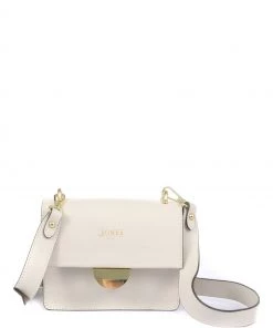 Jones Bootmaker Cream Sabina Ladies Leather Cross-body Bag
