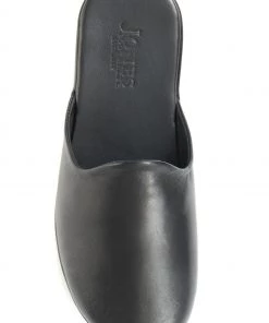 Jones Bootmaker Mens Black Woodford Mule Slippers -Jones Bootmaker Sales unnamed file 2861 scaled