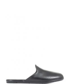 Jones Bootmaker Mens Black Woodford Mule Slippers -Jones Bootmaker Sales unnamed file 2864