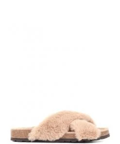 Jones Bootmaker Brown Totto Faux-Fur Slider Slippers 13 Jones Bootmaker Brown Totto Faux-Fur Slider Slippers -Jones Bootmaker Sales unnamed file 2878