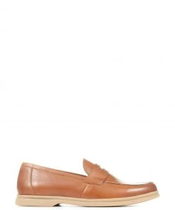 Jones Bootmaker Natural Quinten Leather Loafers