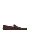 Jones Bootmaker Brown Pierson Suede Leather Loafers