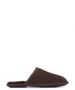 Jones Bootmaker Sales 30 Jones Bootmaker Brown Men's Sheepskin Lined Mule Slippers