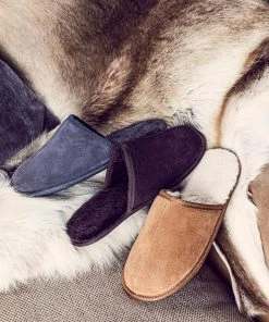 Jones Bootmaker Brown Men's Sheepskin Lined Mule Slippers 12 Jones Bootmaker Brown Men's Sheepskin Lined Mule Slippers -Jones Bootmaker Sales unnamed file 2912 scaled