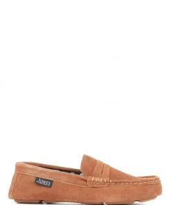 Jones Bootmaker Sales 24 Jones Bootmaker Mens Brown Zayn Suede Moccasin Slippers