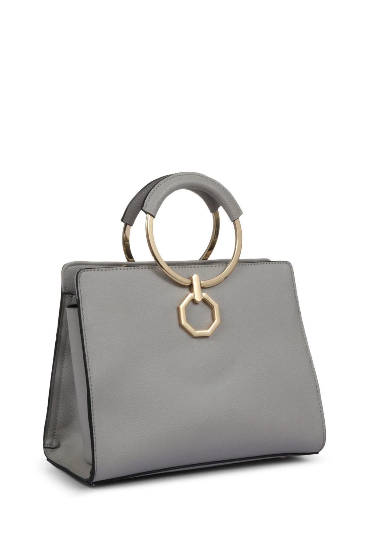 Jones Bootmaker Mya Ladies Grey Top Handle Bag 2 Jones Bootmaker Mya Ladies Grey Top Handle Bag - Image 2