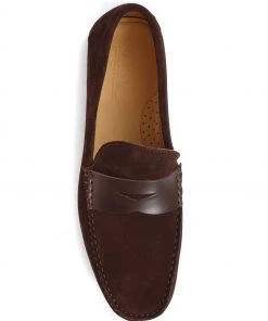 Jones Bootmaker Brown Pierson Suede Leather Loafers -Jones Bootmaker Sales unnamed file 293 scaled