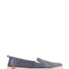 Jones Bootmaker Blue Milan Leather Ladies Espadrilles