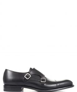 Design Loake By Jones Bootmaker Idaho Wide Fit Men's Leather Suede Monk Shoes