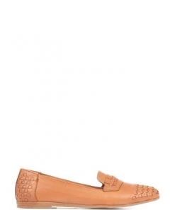 Jones Bootmaker Natural Mariah Woven Leather Loafers -Jones Bootmaker Sales unnamed file 369