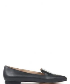 Jones Bootmaker Lilia Black Leather Ballerina Flats -Jones Bootmaker Sales unnamed file 460