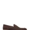 Jones Bootmaker Roberto Brown Suede Leather Penny Loafers