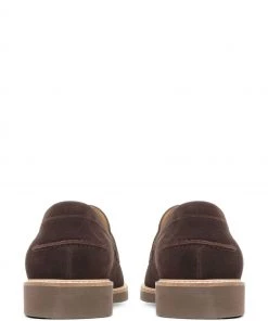 Jones Bootmaker Roberto Brown Suede Leather Penny Loafers -Jones Bootmaker Sales unnamed file 470 scaled