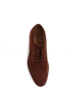 Jones Bootmaker Longwood Brown Suede Derby Brogues -Jones Bootmaker Sales unnamed file 481 scaled