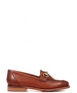 Jones Bootmaker Tan Hummingbird Goodyear Welted Ladies Leather Loafers -Jones Bootmaker Sales unnamed file 503