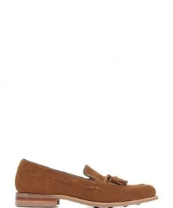 Loake By Jones Bootmaker Brown Utah Goodyear Welt Leather Loafers