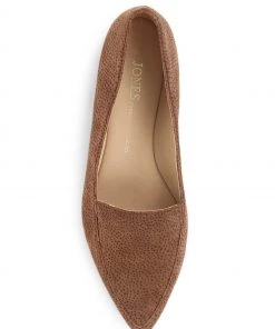 Jones Bootmaker Lilia Brown Suede Ladies Ballerina Flats -Jones Bootmaker Sales unnamed file 544 scaled