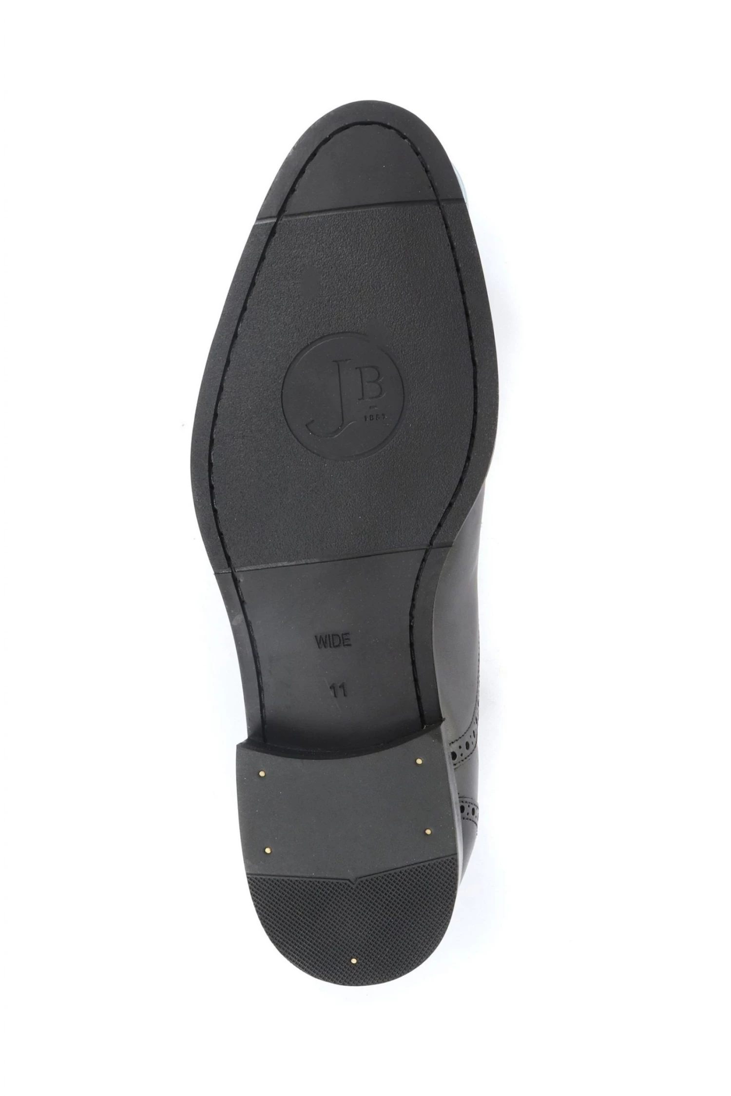 Jones Bootmaker Black Gents Leather Lace Smart Shoes 6 Jones Bootmaker Black Gents Leather Lace Smart Shoes - Image 6