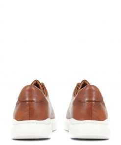 Jones Bootmaker Mens Tan Natural Syrus Casual Leather Trainers -Jones Bootmaker Sales unnamed file 562 scaled