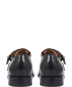 Jones Bootmaker Nathaniel Black Leather Double Monk Shoes -Jones Bootmaker Sales unnamed file 587 scaled