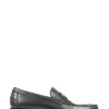 Jones Bootmaker Rivers Black Leather Penny Loafers