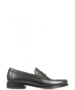 Jones Bootmaker Rivers Black Leather Penny Loafers -Jones Bootmaker Sales unnamed file 596