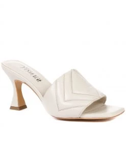 Jones Bootmaker Cream Bianka Quilted Leather Heeled Mules -Jones Bootmaker Sales unnamed file 611 scaled