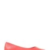 Jones Bootmaker Red Elenora Leather Ballerina Flats