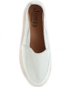 Jones Bootmaker White Adalyn Ladies Leather Espadrilles -Jones Bootmaker Sales unnamed file 624 scaled