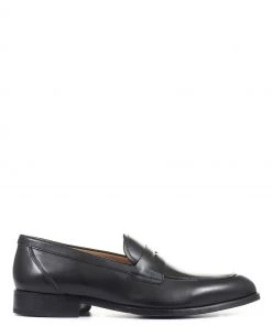 Jones Bootmaker Brown James Men's Leather Penny Loafers