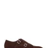 Jones Bootmaker Mens Brown Leather Elton Double Monk Shoes