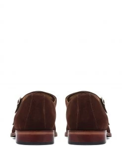 Jones Bootmaker Mens Brown Leather Elton Double Monk Shoes -Jones Bootmaker Sales unnamed file 635 scaled