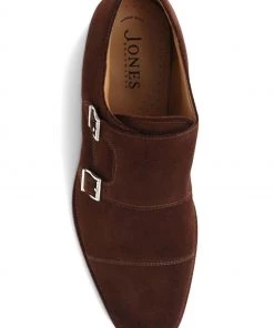 Jones Bootmaker Mens Brown Leather Elton Double Monk Shoes -Jones Bootmaker Sales unnamed file 636 scaled