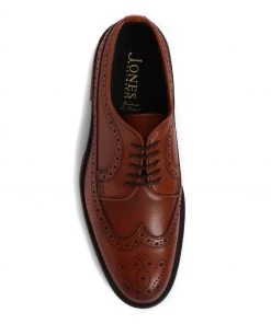 Jones Bootmaker Mens Tan Brown Colindale Handmade Leather Brogues -Jones Bootmaker Sales unnamed file 661 scaled