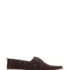 Jones Bootmaker Brown Pompey Men's Leather Suede Boat Shoes