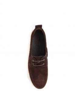 Jones Bootmaker Brown Pompey Men's Leather Suede Boat Shoes -Jones Bootmaker Sales unnamed file 667 scaled