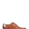 Jones Bootmaker Matthew Tan Brown Leather Oxford Shoes