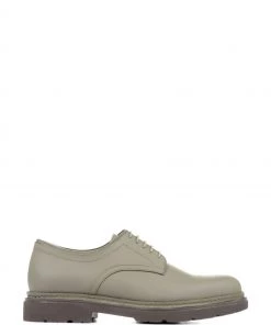 Jones Bootmaker Green Leyton Leather Derby Shoes