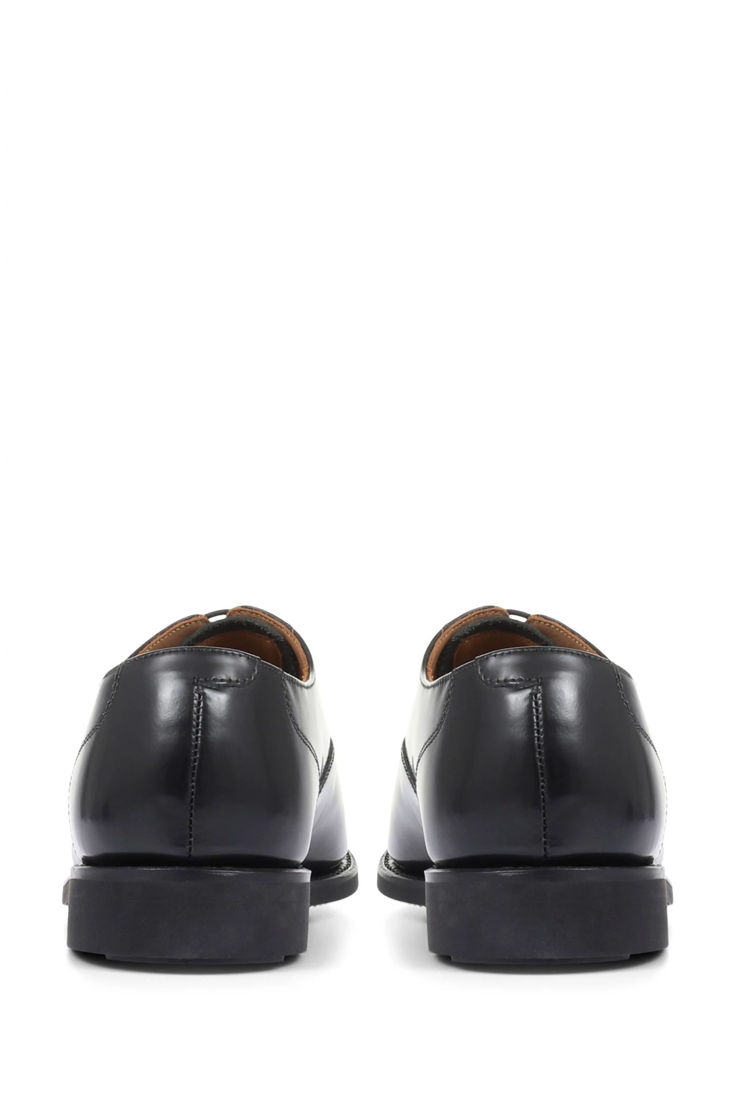 Jones Bootmaker Black Minty Goodyear Welted Polished Men's Leather Oxford Shoes 3 Jones Bootmaker Black Minty Goodyear Welted Polished Men's Leather Oxford Shoes - Image 3