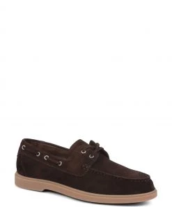 Jones Bootmaker Brown Putney Men's Leather Suede Lace-Up Moccasins -Jones Bootmaker Sales unnamed file 858 scaled