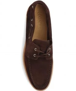 Jones Bootmaker Brown Putney Men's Leather Suede Lace-Up Moccasins -Jones Bootmaker Sales unnamed file 860 scaled