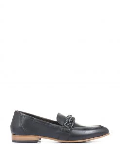 Jones Bootmaker Black Sandpiper Ladies Loafers