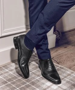 Jones Bootmaker Black Joseph Leather Oxford Men's Semi-Brogues 12 Jones Bootmaker Black Joseph Leather Oxford Men's Semi-Brogues -Jones Bootmaker Sales unnamed file 886 scaled