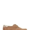 Jones Bootmaker Brown Quay Suede Leather Boat Shoes