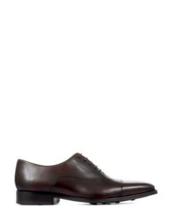 Jones Bootmaker Dark Brown Polished Leather Men's Oxford Shoes -Jones Bootmaker Sales unnamed file 917